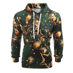 Sudaderas con Capucha de Invierno 2025 al por Mayor, Sublimadas, con Logotipo Personalizado, para Hombre, de Forro Polar Ecológico, Color Personalizado - Product Image 1
