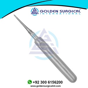 Juego de 3 Elevadores Dentales de Luxación, Elevador de Dientes, Clareador, Mango Curvo y Liso, Instrumento Quirúrgico Dental - Product Image 2