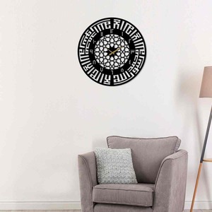 Reloj de pared de metal islámico de lujo El diseño artístico agrega un aspecto elegante y elegante a cualquier habitación u interior de oficina - Product Image 6