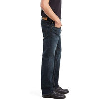 Jeans Rectos de Hombre de Tiro Medio, Estilo Boyfriend, Blancos Estampados, Hechos a Medida, Clásicos, Estilo Urbano, Tejidos, Invierno/Primavera, Nueva Colección 2026