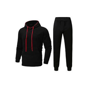 ชุดวอร์มผ้าฝ้ายระบายอากาศสำหรับผู้ชายชุดวอร์มลำลองสำหรับฤดูหนาวผ้าคอตตอน100% ออกแบบโลโก้ได้ตามต้องการ - Product Image 2