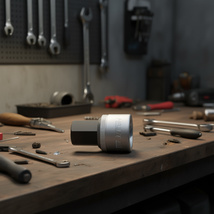 Hazet 3/4'' Short Hexagonal Square Screwdriver <b>Socket</b> - Product Image 3