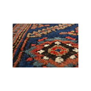 Tapis en laine noué à la main Kiaan Gold Paem-1414 pour salon, grand format, avec motif rectangulaire médaillon pour couloir, idéal pour la prière - Product Image 3