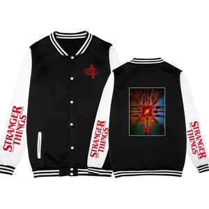 Chaqueta de lana con cuello en V de un solo pecho personalizada 2025 nuevo bordado de Hip Hop 6XL abrigo largo para mujeres y hombres uniforme de béisbol - Product Image 1