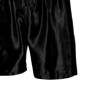 Top Selling <b>High</b> Quality Black Polyester Material <b>Knee</b> Length Boxing Shorts for Sale Custom Made Men Boxing Shorts - Product Image 5