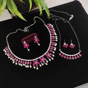 Ensemble de collier de haute qualité avec combo Mangalsutra pour femmes et filles idéal pour les mariages, les occasions festives, vêtements décontractés et de fête - Product Image 2