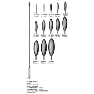 BAKES 315MM Gall Duct Dilators and Gall Stone Scoops by GRAYROCKS ENTERPRISES Made in Pakistan - Product Image 1