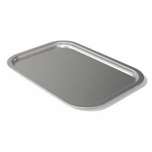 Bandeja Metálica Rectangular Promocional 400x285x13 mm 1.50 Lt Modelo Kontensan K115 Turquía - Product Image 1
