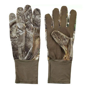 Gants de chasse camouflage sans doigts, gants antidérapants professionnels, accessoires de chasse, gants d'extérieur, fabriqués au Pakistan - Product Image 1