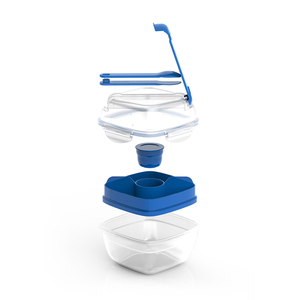 [Locknlock] <span class=keywords><strong>Top</strong></span> người bán vật liệu cao cấp bữa ăn chuẩn bị container thủy tinh để đi salad hộp lưu trữ container 950ml hsm8440tl - Product Image 4