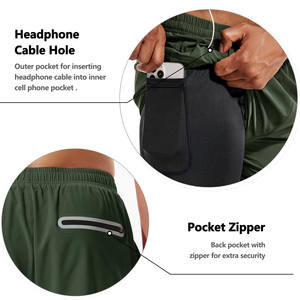 High Quality Breathable Custom Printing Logo Summer Quick Dry Sports <b>Shorts</b> Men's 5 Inch Fitness Men's <b>Gym</b> <b>Shorts</b> For Men - Product Image 5