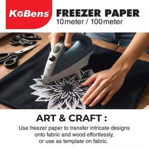 KoBens FZ4510 Anti-Freezer Burn Freezer <b>Paper</b> Preserves Freshness of Meat and Vegetables in Fridge for <b>Frozen</b> Food Storage - Product Image 6