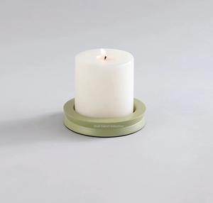 Europe Style Metal <b>Candle</b> Holder Wedding & Christmas Tabletop Lighting Decoration <b>Green</b> Color Round <b>Candle</b> Holders - Product Image 3