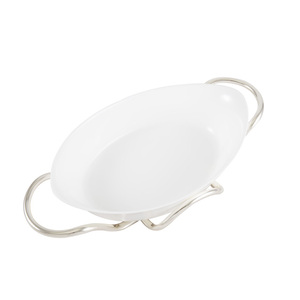 Pirofila ovale in ceramica, realizzata in italia la migliore soluzione per portare direttamente in tavola gli alimenti appena tolti dal forno - Product Image 5