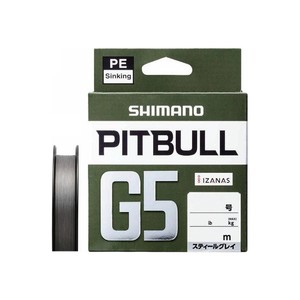 SHIMANO PITBULL G5 LD-M51U Steel Gray <b>Fishing</b> Line 150m (Number: 0.6/0.8/1/1.2/1.5/2) - Product Image 1