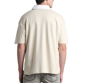 Nouvelle Collection Été 2026 – Chemise Homme Ample et Oversize à Manches Courtes, Imprimée et Brodéée, 100% Coton Infroissable - Product Image 2