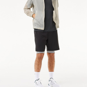 Nouveauté Shorts de tennis pour hommes personnalisés décontractés écologiques avec cordon de serrage Taille mi-haute 100% polyester Séchage rapide Respirant Vente en gros - Product Image 2