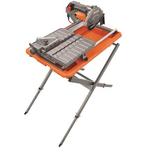 Sierra para azulejos húmedos con cable de 7 pulgadas y 9 amperios con soporte y fuente de alimentación eléctrica - Product Image 6