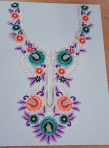 Patchs de col brodés en perles de cristal délicates pour mariées et tenues de soirée - Product Image 3