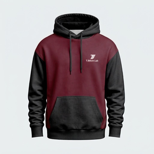2026 Latest Style 100% Cotton Men's <b>Oversized</b> Fit Hoodies Quick Dry Customized Color Winter Wear Solid Color <b>Hoodie</b> - Product Image 2