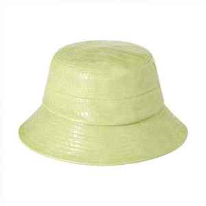 Nouveaux chapeaux bob en cuir respirant personnalisables, prix de gros, meilleure vente, chapeau bob en cuir de qualité supérieure fabriqué en tissu - Product Image 2