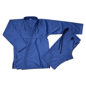 Kimono BJJ bleu pour homme, Gi de Jiu Jitsu de qualité supérieure, Kimono de Jiu Jitsu brésilien pour homme, 400 GSM, coton léger et respirant - Product Image 2