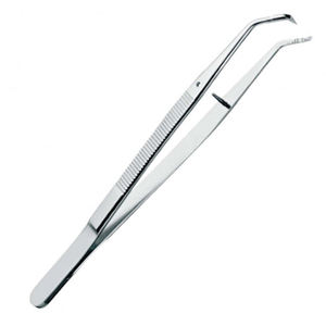 Fórceps estándar de vendaje y tejido Fórceps de disección quirúrgica de acero inoxidable de alta calidad de 14cm - Product Image 4