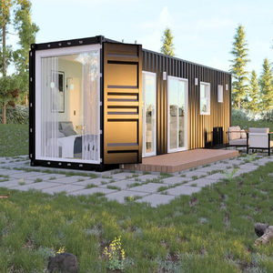 20 Ft 40 Ft Prefabricated Container <b>House</b> Modular Steel Cabin Portable Living Shelter for Hotel Site Office Available - Product Image 5