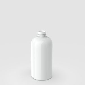 350ml clair M0486T bouteille de pompe en plastique conception d'épaule ronde pour Lotions shampooing lavage des mains PET produits cosmétiques vide cosmétique - Product Image 2