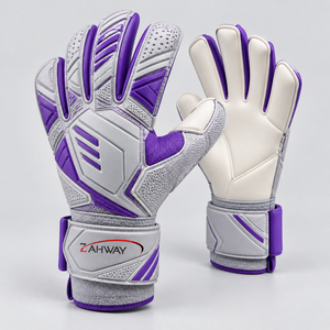 Most Selling Football Goalkeeper Gloves PU Leather Non-Slip <b>Finger</b> Protection Adjustable Wrist <b>Strap</b> Unisex Sports Gloves - Product Image 1