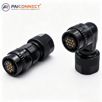 Connecteur d'encodeur servo PAICONNECT 10 broches, boîtier ABS, prise mâle/femelle, IP20, forme rectangulaire/ronde, compatible FANUC