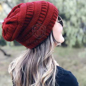 Gorro de Invierno Unisex de Lana y Algodón Suave de Alta Calidad, Bordado a Mano, Estilo Urbano, Transpirable e Impermeable con Logotipo Personalizado - Product Image 6