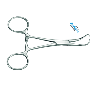 Pinza para Toallas de Acero Inoxidable de Alta Calidad, Diseño Afilado, Longitud 11 cm. - Product Image 6