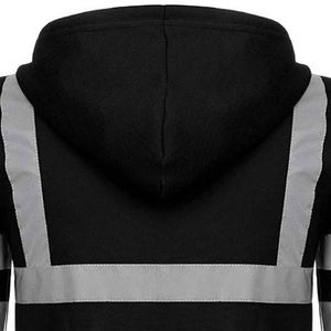 100% poliéster Multi bolsillo Zip seguridad alta reflectante ropa de seguridad para hombres seguridad y chaquetas - Product Image 6