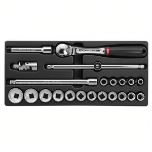 Juego de Herramientas Usag de 22 Piezas con Llave de Trinquete y Vasos para un Uso Conveniente - Product Image 2