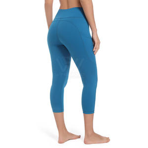 Comfortable High Quality <b>Women</b> Elastic Waist <b>Yoga</b> Leggings Low Price Light Weight <b>Women</b> <b>Yoga</b> <b>Pants</b> - Product Image 3
