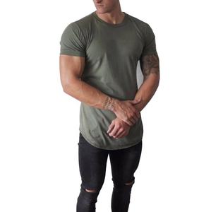 Camiseta deportiva de secado rápido para hombre, logotipo personalizado, compresión de gimnasio Atlético transpirable con patrón sólido, hecha de poliéster Spandex - Product Image 1