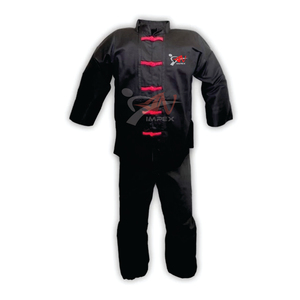 ชุดเครื่องแบบกังฟูแบบมืออาชีพเสื้อผ้าคาราเต้คอตตอนเนื้อนุ่มชุดกังฟูศิลปะการต่อสู้ - Product Image 2