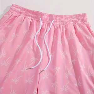 กางเกงว่ายน้ำขาสั้นเอวกลางมีกระเป๋าข้างสำหรับผู้ชายกางเกงขาสั้นว่ายน้ำ2025พิมพ์ลายมาใหม่ - Product Image 4