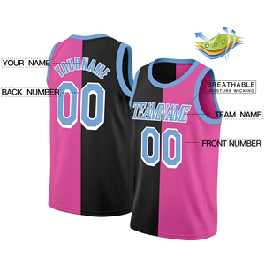 Camiseta de Baloncesto Personalizada Sublimada de la Mejor Calidad, Cosida, Impresión Digital Deportiva, Transpirable, Talla Grande, Color Personalizado, Spandex/Algodón - Product Image 2
