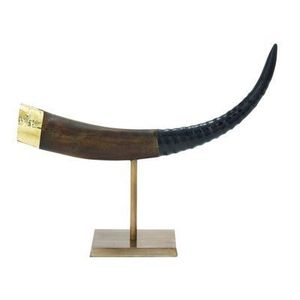 โคมไฟติดผนังทำมือสไตล์อินเดียดั้งเดิม รูปทรงสัตว์ ทำจากเขาควาย  ขนาดและสีเขาตามธรรมชาติ  รับสั่งทำตามขนาดที่ต้องการ - Product Image 4