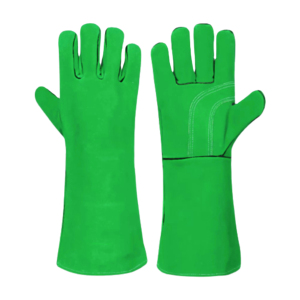 Gants de sécurité industrielle en cuir de vachette fendu pour le soudage au hockey Lutte contre les incendies-Gants de soudage résistants aux étincelles et à la chaleur - Product Image 3