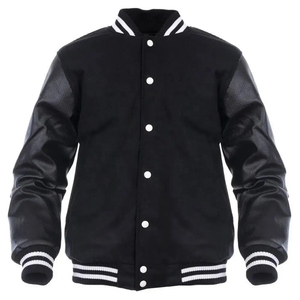 Chaqueta Universitaria de Diseño Personalizado para Hombre, Nueva Llegada 2025, Alta Calidad, Nueva Moda, Venta al por Mayor, Logotipo Personalizado, Informal, OEM - Product Image 2