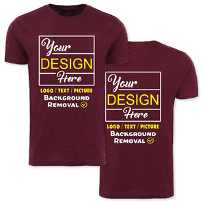 แฟชั่นลำลองเสื้อคอกลมแขนสั้นสำหรับผู้ชายพิมพ์ลายหัวใจตัวอักษรเสื้อยืดผ้าฝ้ายถัก100% จาก GK Leather Industries - Product Image 6