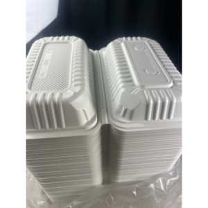 ProTakeOut, [9 x 5] Blanc 1 compartiment, 200 pièces, contenants à emporter avec fermeture à glissière centrale, durables et écologiques, MFPP - Product Image 6