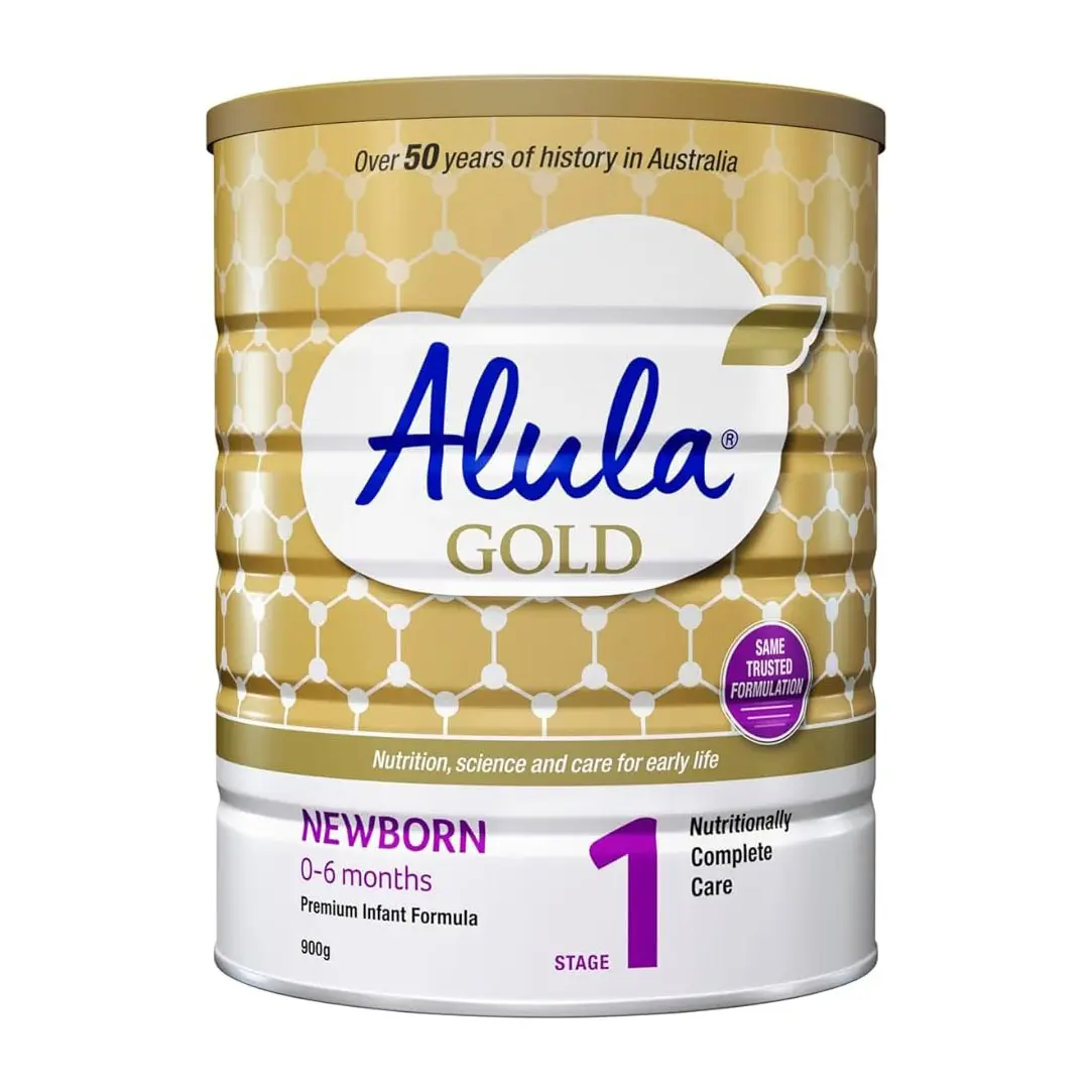 Alula Gold-Stufe 1 Neugeborenes Säugling Formel 0-6 Monate 900 g