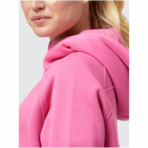 Femmes à la mode nouveau Style demi-fermeture éclair à capuche Polyester coton vêtements actifs décontracté col montant vêtements en gros porter - Product Image 5