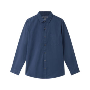 Chemise écologique à bouton unique 95% coton 5% Spandex Full CASUAL SHIRTS Solid Vietnam Men's Clothes Shirt - Product Image 5