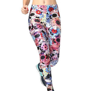 Leggings de yoga à taille élastique mi-longue pour femmes, leggings de yoga élégants et offrant un soutien optimal pour les performances élevées - Product Image 3