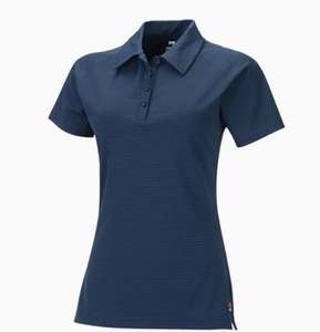 Golf de secado rápido para mujer de otoño y primavera para Polo, diseño liso personalizado con lado dividido, ropa de punto transpirable corta - Product Image 1